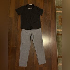 SHEIN Boys 2piece Bow tie pants set